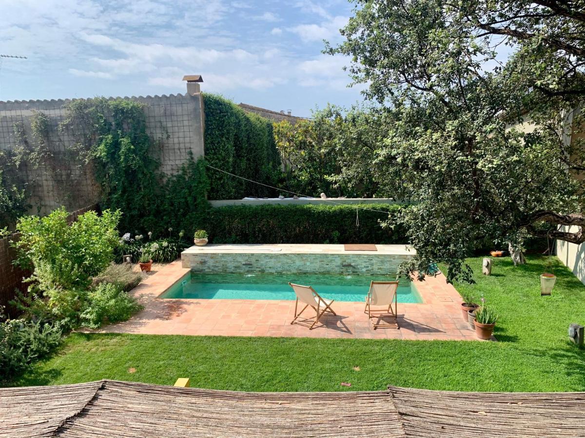Can Rucall Piscina Compartida Vilamacolum Экстерьер фото
